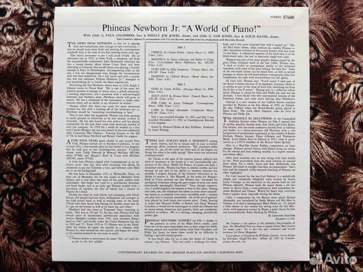 Phineas Newborn Jr. – A World Of Piano Japan 1993