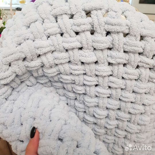 Плед детский плюшевый