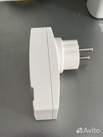 Разветвитель (тройник) 1 розетка + 2USB