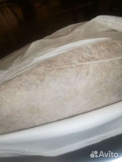 Матрас детский круглый+подарок наматрасник