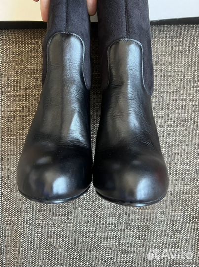Новые сапоги 37,5 38 Halmanera Италия кожа замша