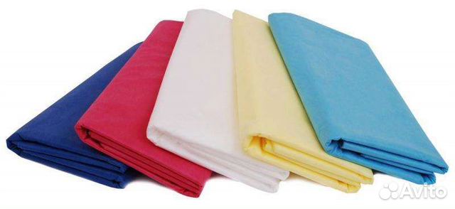 Простыни одноразовые в сложении 10шт