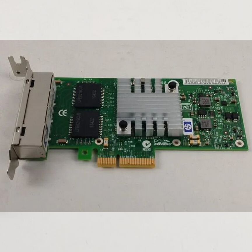[593743-001] Сетевая Карта Hp 4 Port Nc365t 593743-001