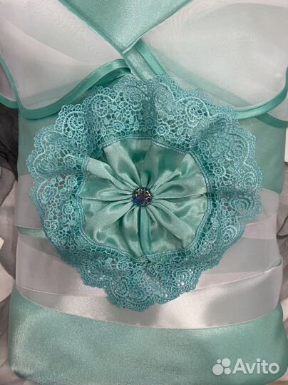 Одеяло-конверт весна/осень на выписку из роддома