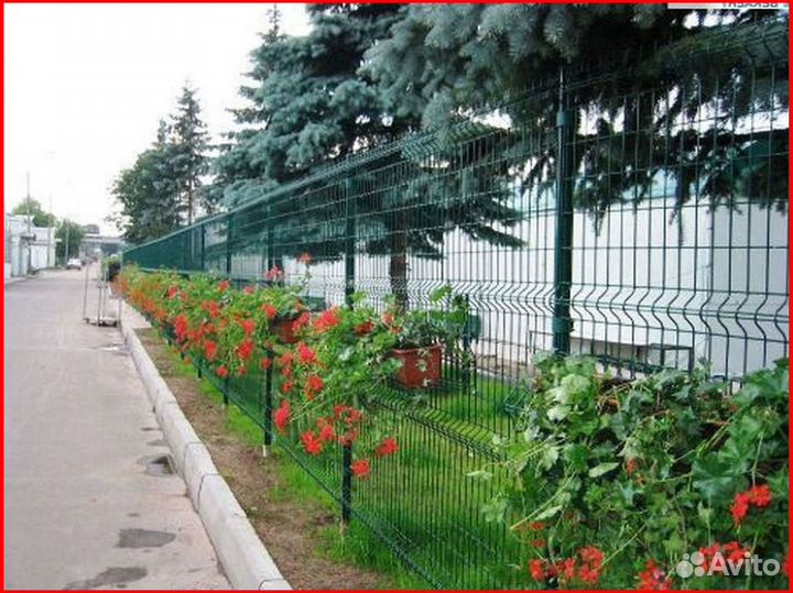 3Д забор от производителя