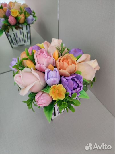 Букеты из мыла ручной работы