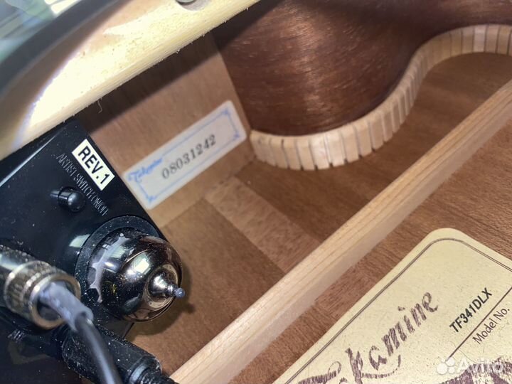 Электро-акустическая гитара takamine TF 341 DLX