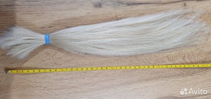 Волосы натуральные для наращивания блонд