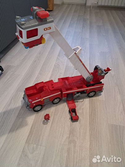 Машина пожарная щенячий патруль