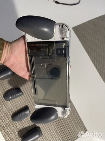 Чехол skull&co с грипами, nintendo switch