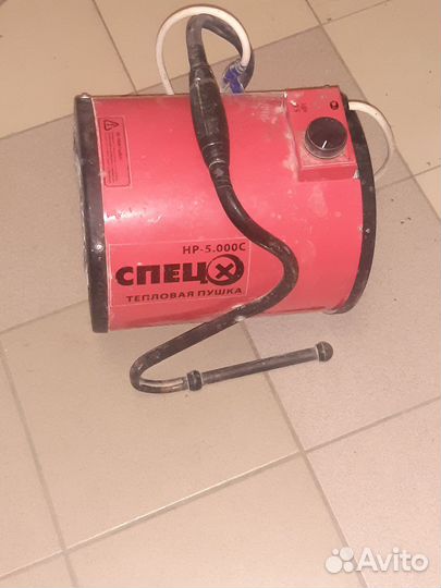 Обогреватель электрический пушка