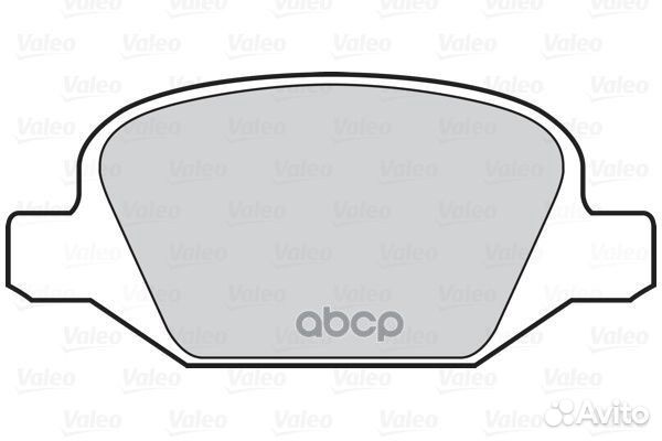 Колодки 302024 Valeo