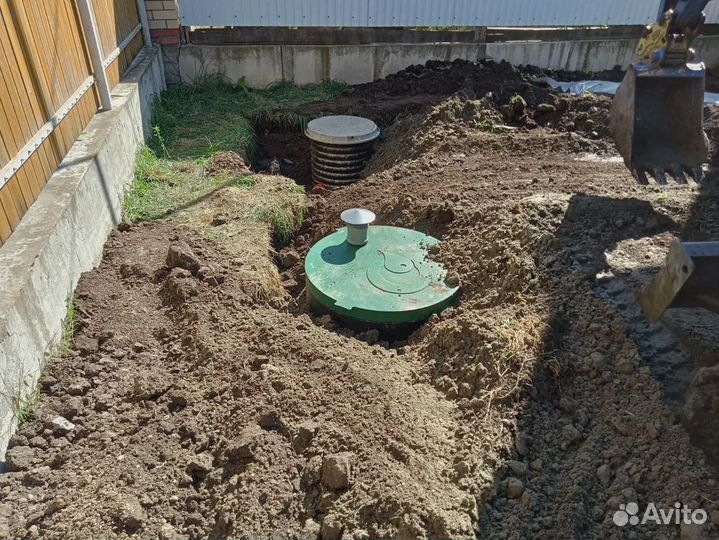 Септик под ключ монтаж за 1 день