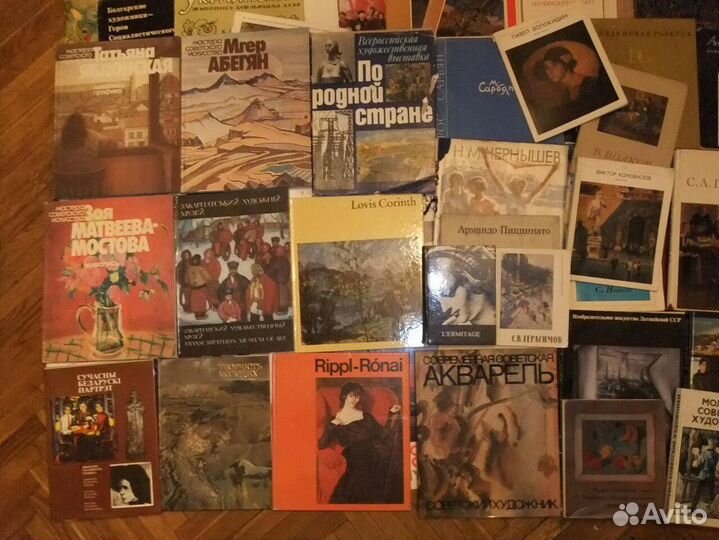 Живопись искусство Альбомы книги СССР много