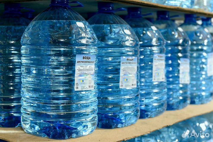Вода дистиллированная 10л