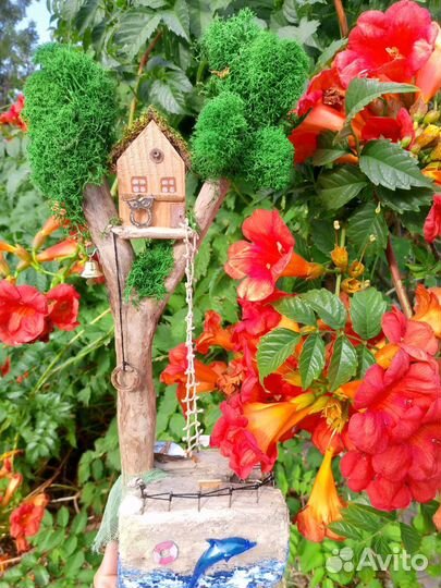 Дрифтвуд домик на дереве