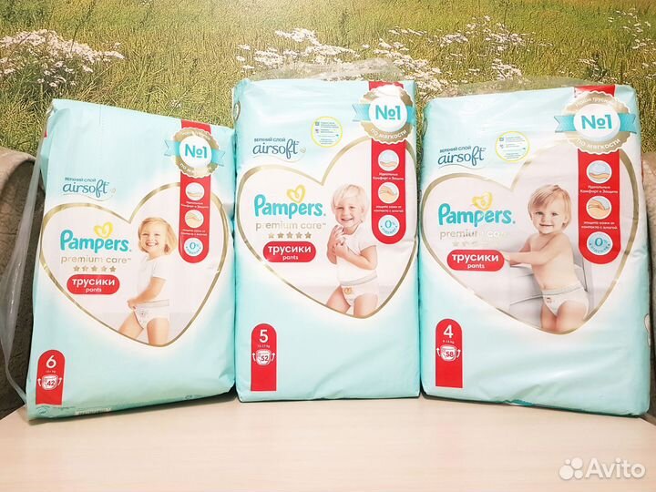 Трусики Pampers Premium памперс