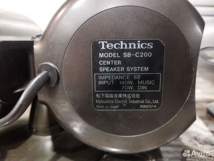 Колонки Technics