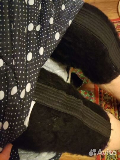 Наколенники из собачьей шерсти