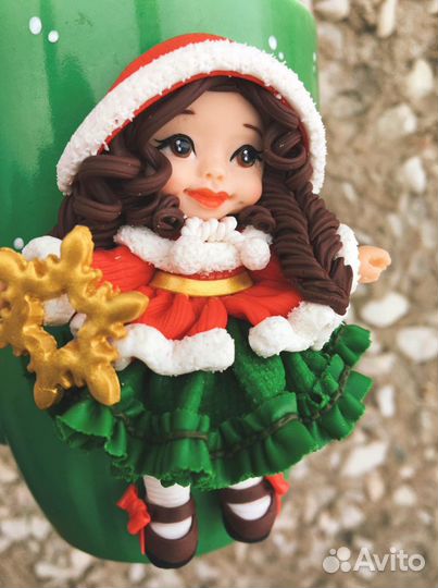 Кружка с декором