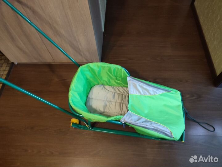 Санки с чехлом Ника