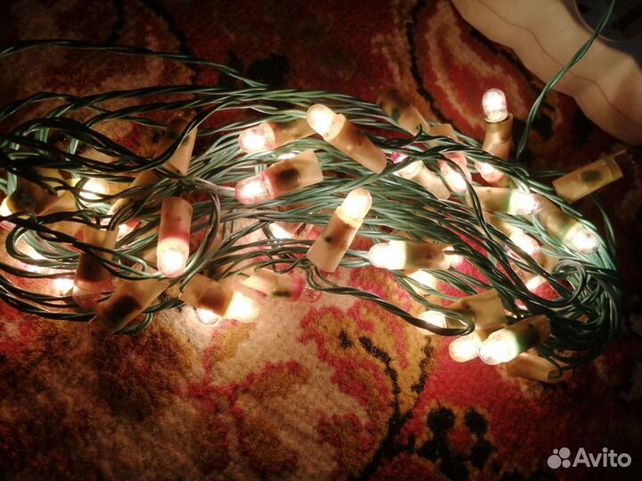 Новогодняя гирлянда СССР