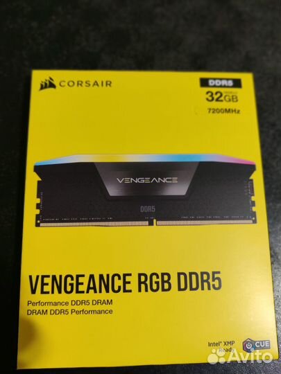 Corsair vengeance RGB DDR5 7200, 6600 MHz