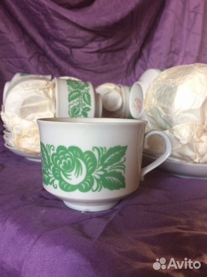 Чашки и блюдца СССР