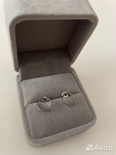 Серьги серебро 925