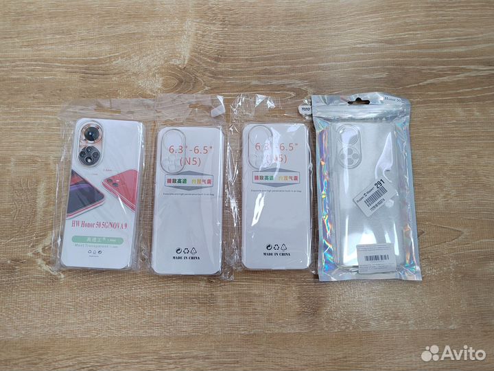 Чехол на honor 50 прозрачный защитный