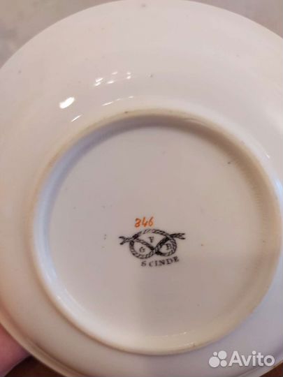Фарфоровая тарелочка винтаж