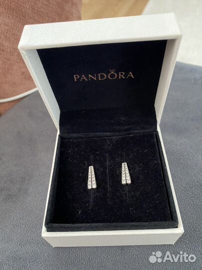 Серьги pandora оригинал