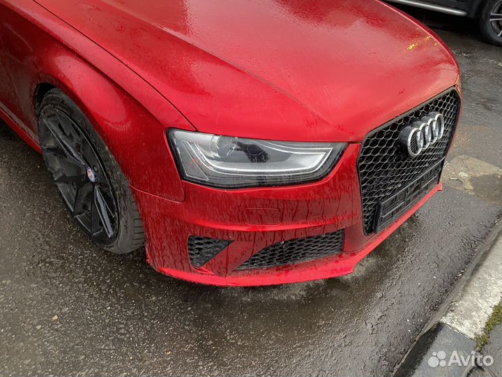 Бампер Audi A4 B8 RS стиль
