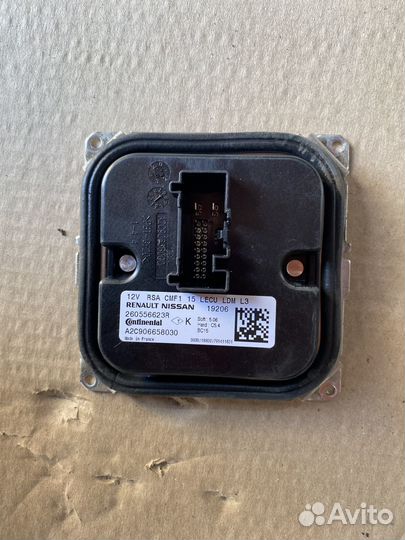 Блок розжига фары LED Renault nissan