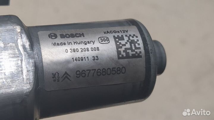 Двигатель стеклоочистителя задний Citroen C4 Grand