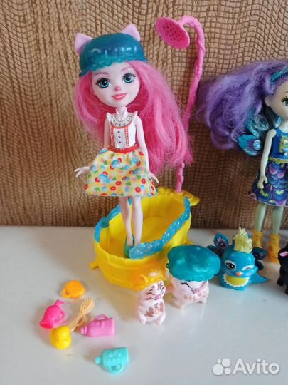 Кукла Mattel Enchantimals с любимой зверюшкой