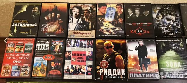 Фильмы боевики на DVD