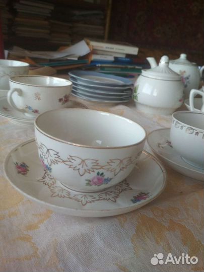 Чайные пары Дулево, СССР