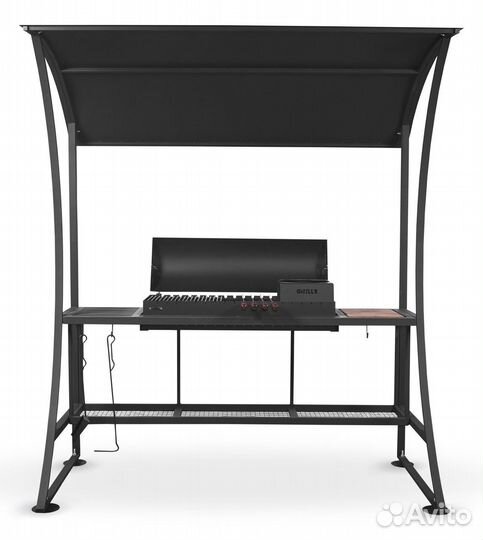 Мангал барбекю 1000 с навесом