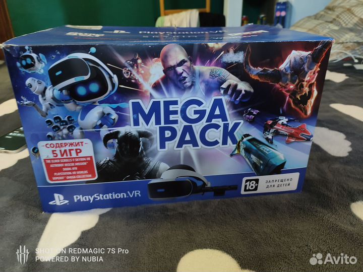 Sony playstation 4 vr шлем+move