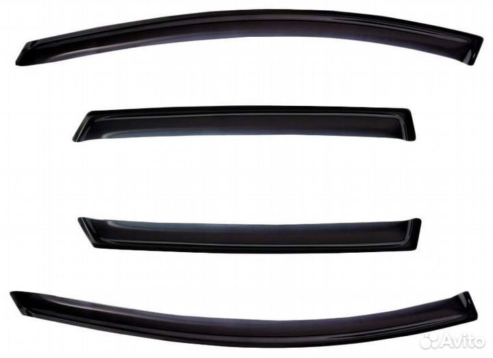 Дефлекторы окон (ветровики) на авто