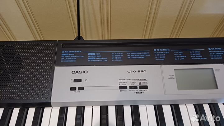 Синтезатор casio ctk-1550