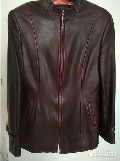 Куртка кожаная