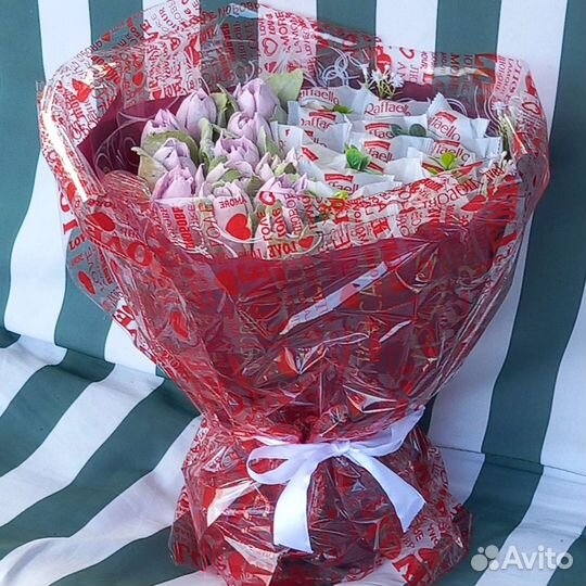 Букет зефирный маме