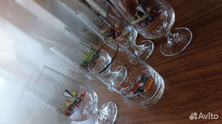 Бокалы фужеры Богемия чехия