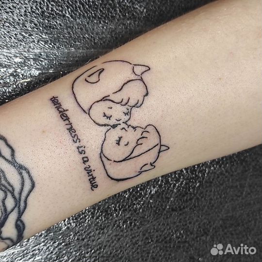 Модель на тату