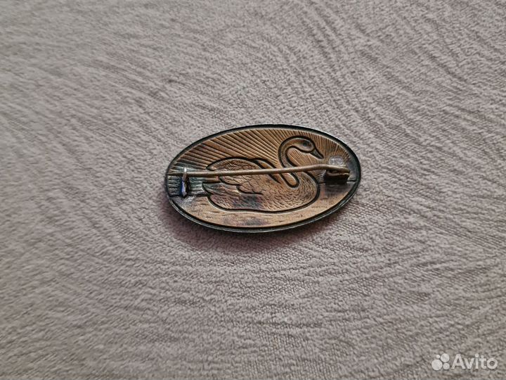 Брошь горячая эмаль СССР