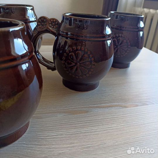 Кружка керамическая СССР, пивная, горшочки,супница
