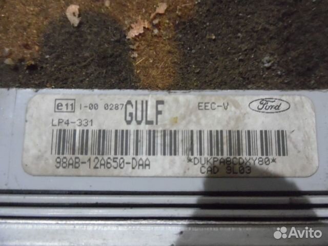 Блок управления двигателем Ford Focus 1 1.6