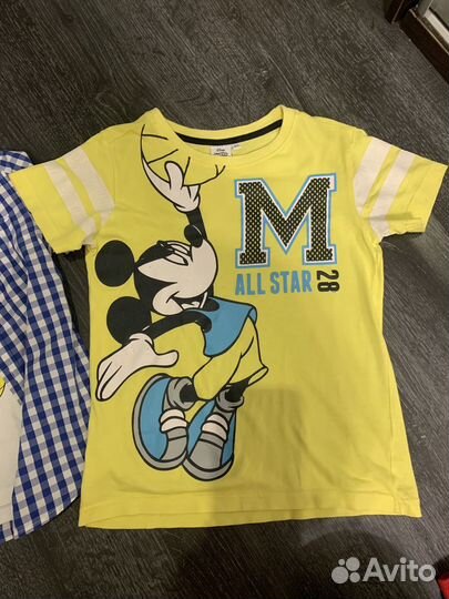 Вещи пакетом на мальчика 110 122